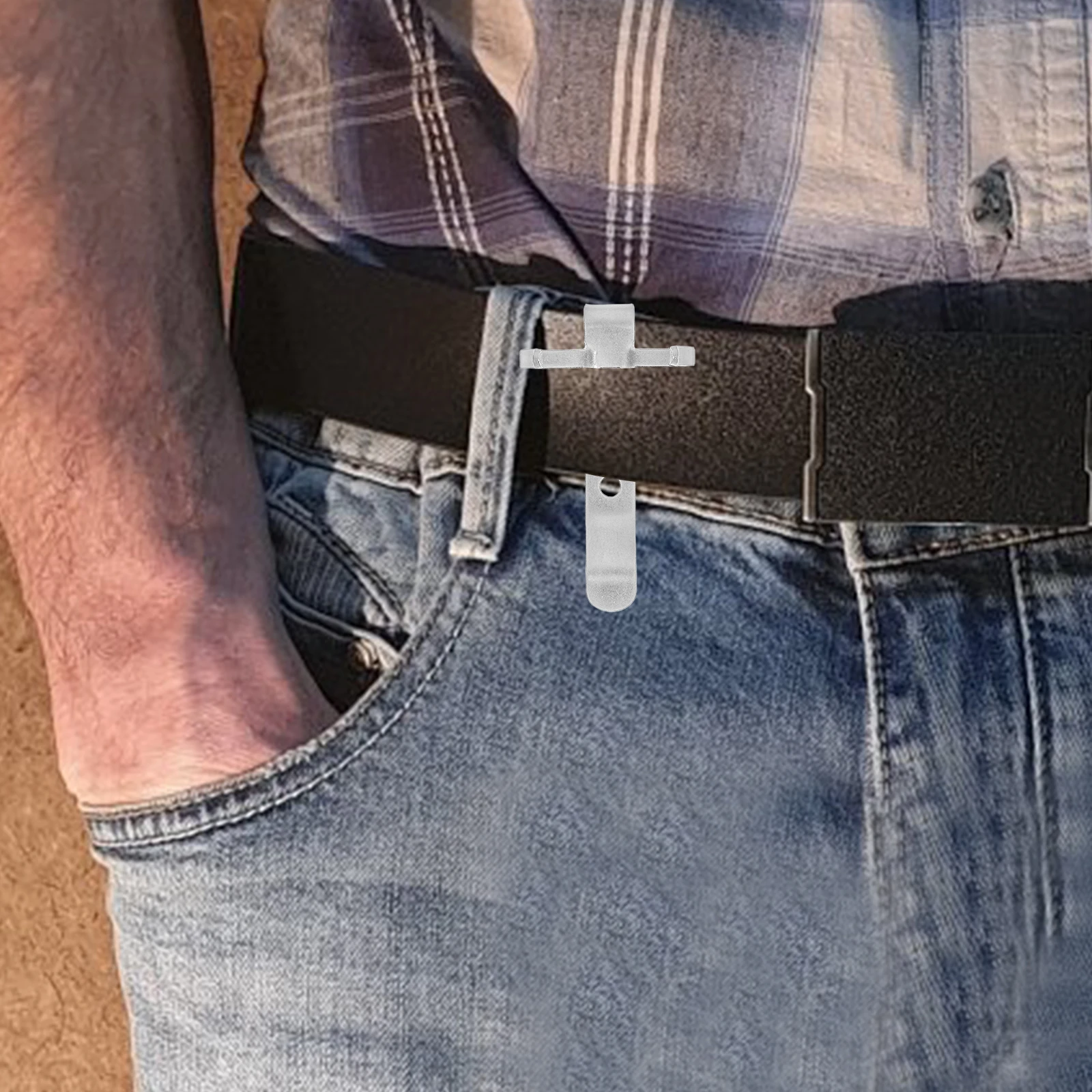 

Многофункциональный сверхмощный металлический зажим, регулируемый ремень, карманный держатель для шляпы, съемный для работы, уличный фонарик, крепление для переноски