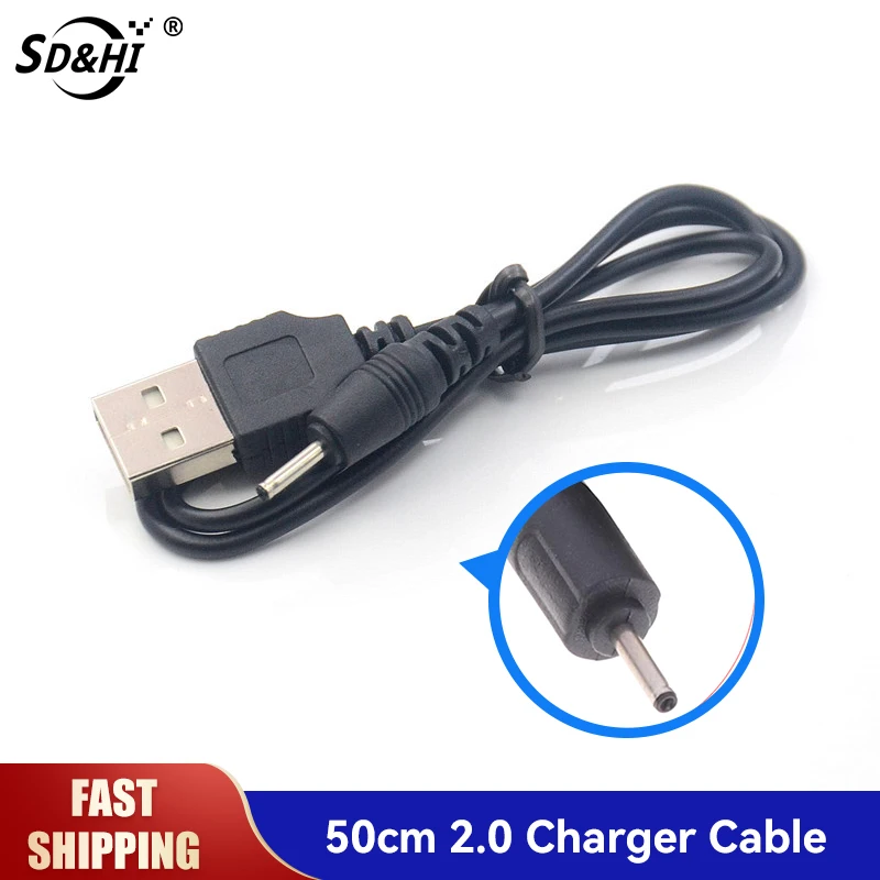 2mm USB Charger Cable of Small Pin USB Charger Lead Cord to USB Cable For Nokia CA-100C Small Pin Phone