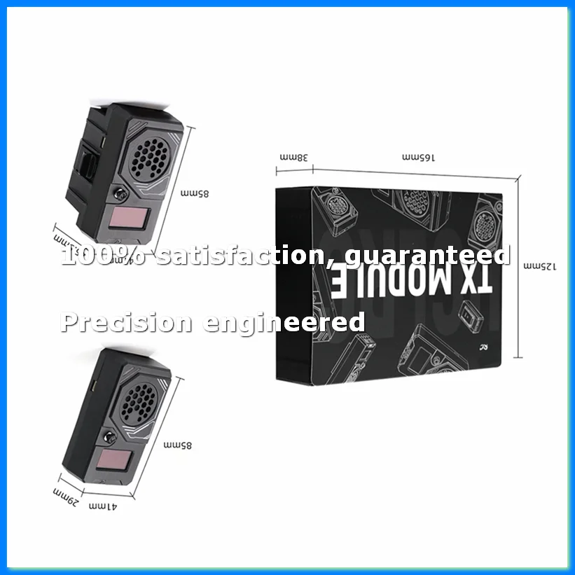 For TONE TX ELRS 868/915Mhz 2W RC 2S-6S for JR 5PIN NANO 8 Pin FPV TX-ELEC
