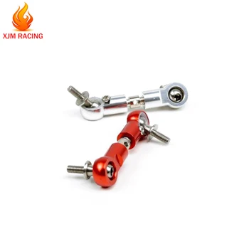 מוט גרירה מתכתי CNC עם זרוע סרווו להגה 1/5 Hpi Rofun Rovan KM Mcd Gtb Racing Baja 5b 5t 5sc Ss Losi 5ive T Truck חלקי רכב Rc