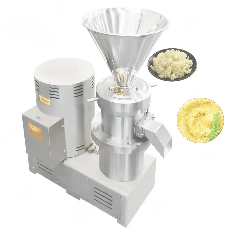 Customized Garlic Ginger Crusher Paste Making Machine Colloidal Mill Sauce Grinder Commercial Food Processing Equipment