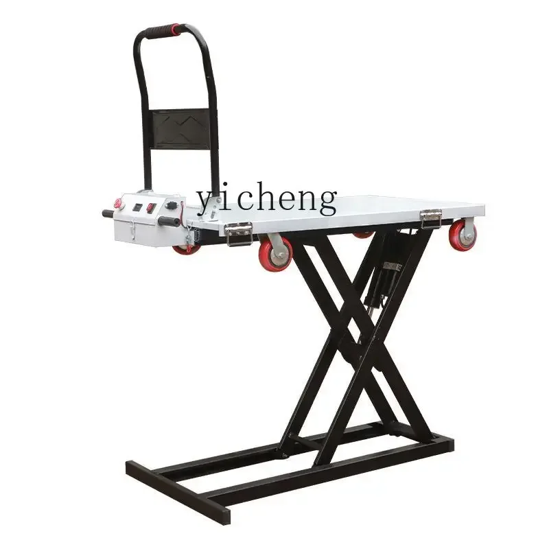 

truck lift flatbed hydraulic flatbed scissors loading and unloading truck