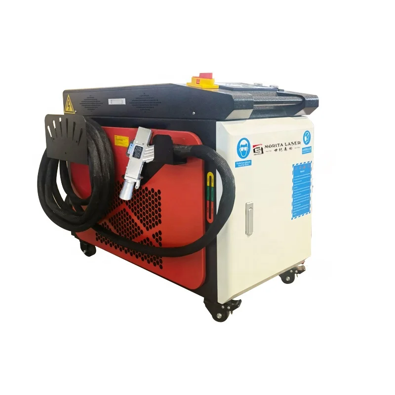 

Industrial Portable 1000w 1500 Watt Fiber Laser Cleaning Machine for Oil, Rust, Dirty, Coating, Residium Removal
