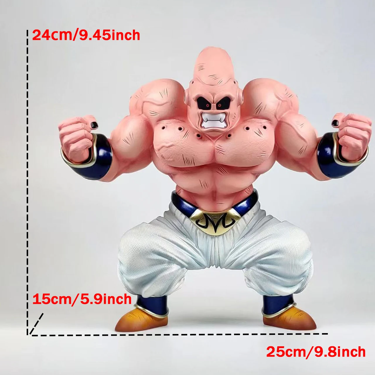 

24 см/9,45 дюйма аниме Dragon Ball Majin Buu фигурка King Kai Muscle Buu фигурка ПВХ фигурки статуи из ПВХ коллекция ModelToys