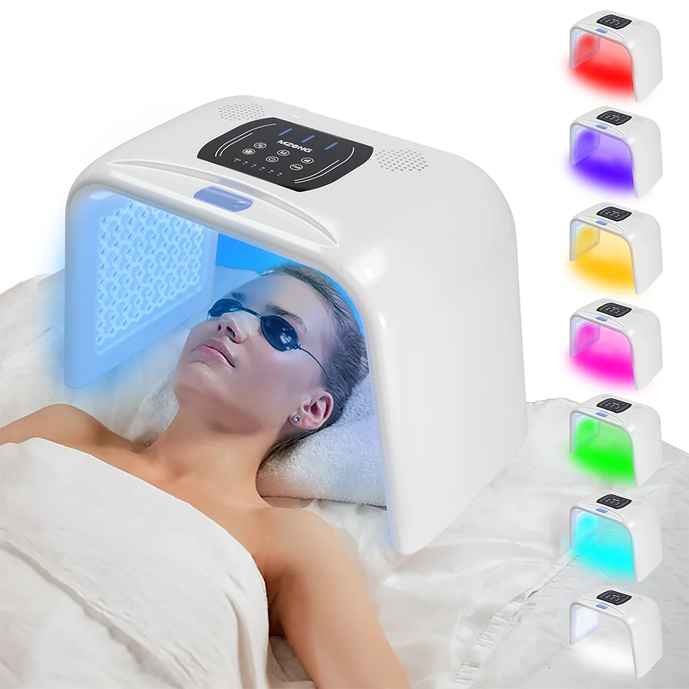 

7-colors Hydrating Spray Spectrometer Photon Rejuvenation Deep Hydrating Beauty Salon Portable LED Photon Beauty Equipment