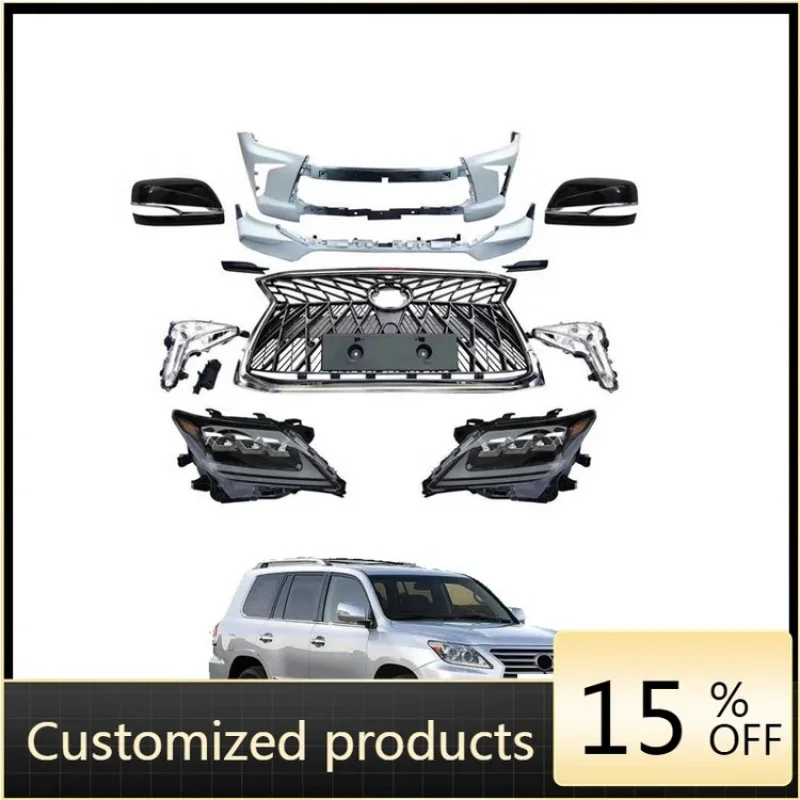 

Deren High QualityFactory Sales LX570 Vehicle Modification Parts Bumper Upgr Body Kit 2008-2015 LX570 to 2016 570