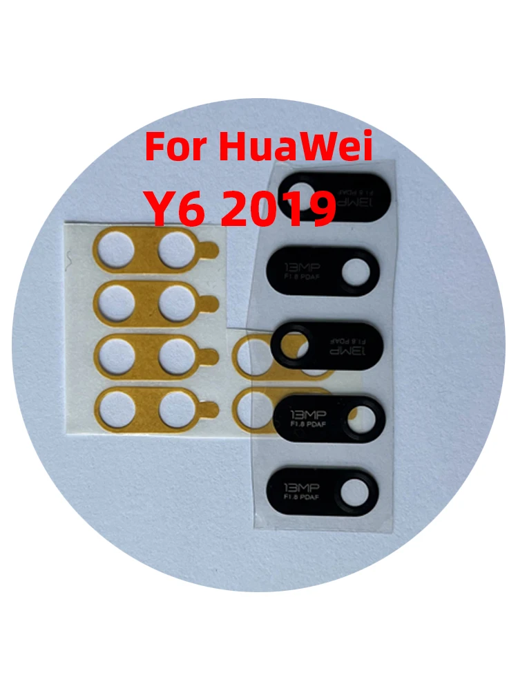 Rear Back Camera Glass Lens For Huawei Y6 2019 or Y6 Prime 2019 Camera Glass Lens Glass + Sticker Replacement Repair