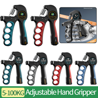 5-100KG Grip Strength Trainer Wrist Expander Adjustable Resistance Fitness Gym Training Hand Gripper for Muscle Building Recover