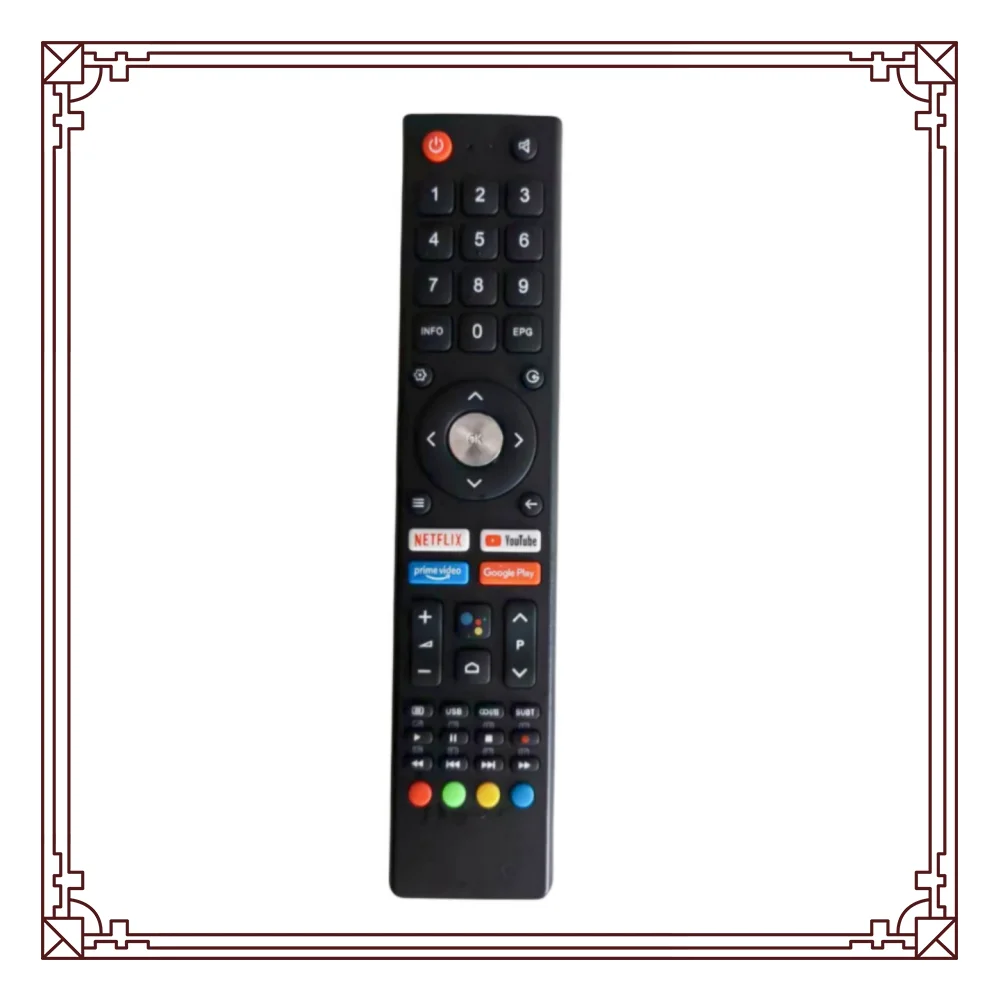 جهاز تحكم عن بعد عالمي جديد مناسب لتلفزيون CHIQ Aiwa GCBLTV02ADBBT بدون وظيفة صوتية