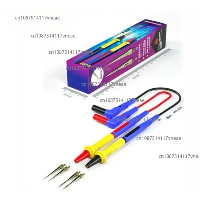 

RP4 Multi Meter Pen 20A 1000V Universal Soft Stainless Steel Pen Tip Probe Test Pen for Digital Multi Meter