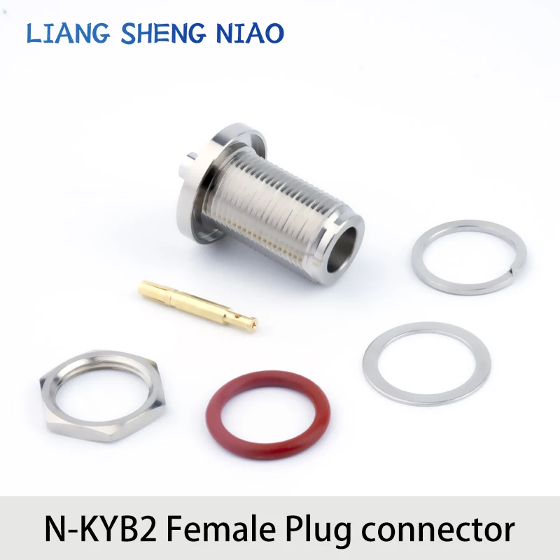 N-KYB2 RF connector N female head welding 50-2 semi-rigid semi-flexible line RG405 086 cable