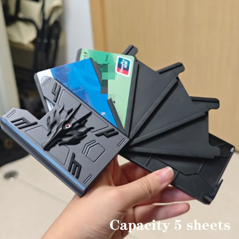 Nouveau Porte-cartes Extensible 2026 Kamen Rider Ryuki Ryuga – Étui Pliable pour Cartes d'Identité et Badges pour Enfants – Rangement de Cartes – Cadeau de Collection Anime – Jouet