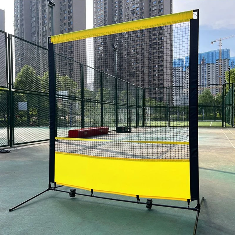 Professional Tennis Rebound Net Single Practice Detachable Rebound Nets Beginner Stable Training Net Portable Sports Equipment