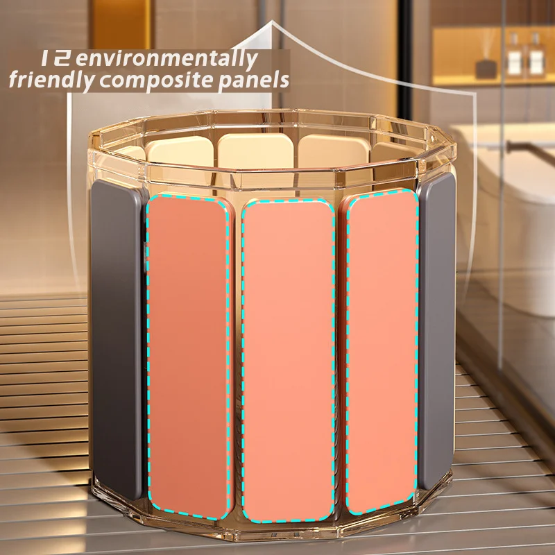 Foldable PVC Inflatable Ice Bath Tub Outdoor Spa Tubs Exercise Recovery Soaking Foldable Inflatable Ice Bath Tub