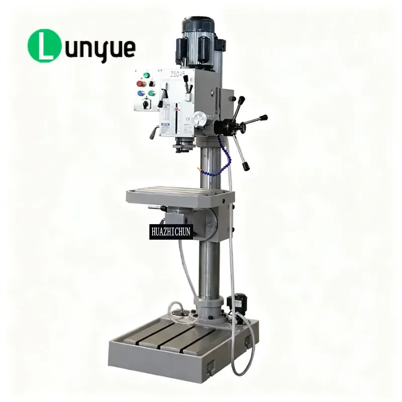 Vertical Drilling Machine Heavy Duty Floor Standing Drill Press for Metal Wood Working Industrial Workshop High