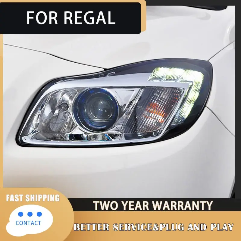 Car Styling Head Lamp for Buick Regal GS model 2009-2013 turn signal LED Headlight DRL Hid Head Lamp Bi Xenon Beam Accessories