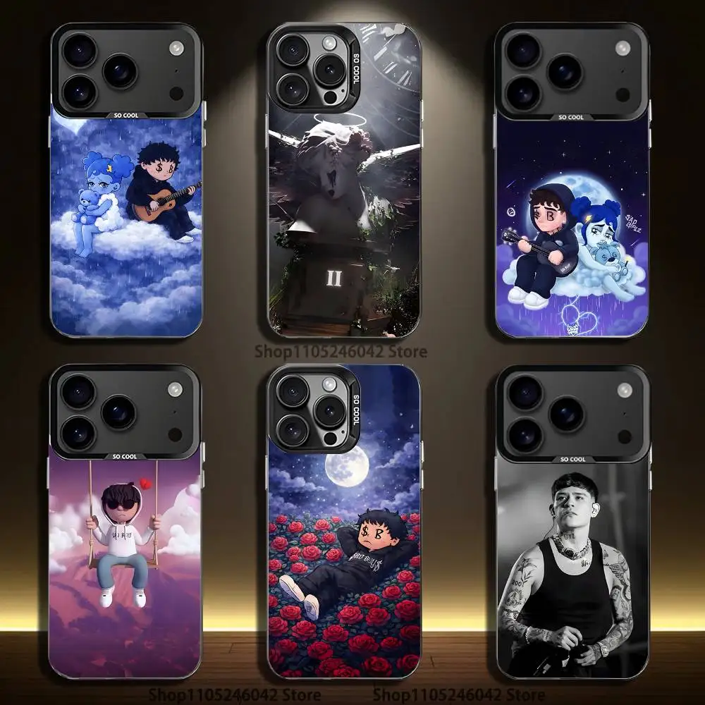

Singer J-Junior H Sad Boyz For iPhone 17,16,15,14,13,12,11,Pro,MAX Black Candy Matte Cover