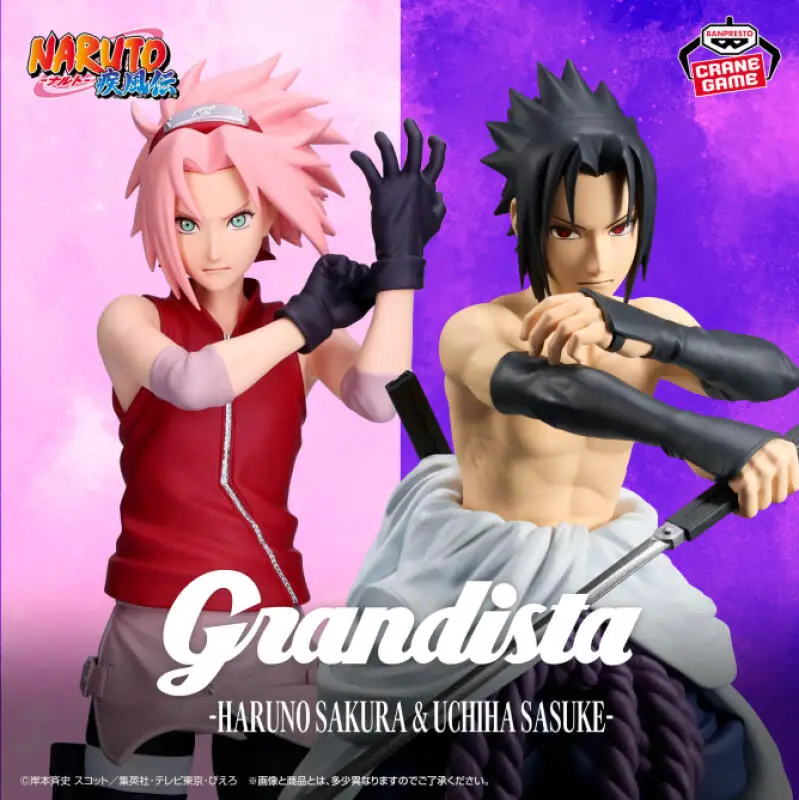 

В наличии: Оригинальные фигурки Bandai Banpresto Grandista Naruto Shippuden SAKURA UCHIHA SASUKE. Аниме-фигурки, игрушки.