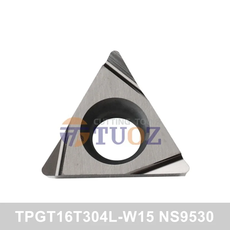 

100% Original TPGT16T304L-W15 NS9530 Metal Ceramics Insert TPGT 16T304 L-W15 TPGT16 CNC Lathe Cutter Turning Tools