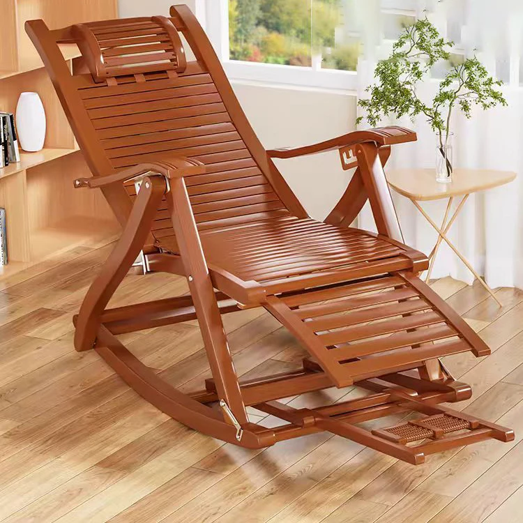 Popular Wooden Rocking Chairs Balcony Furniture Leisure Chairpromote sales