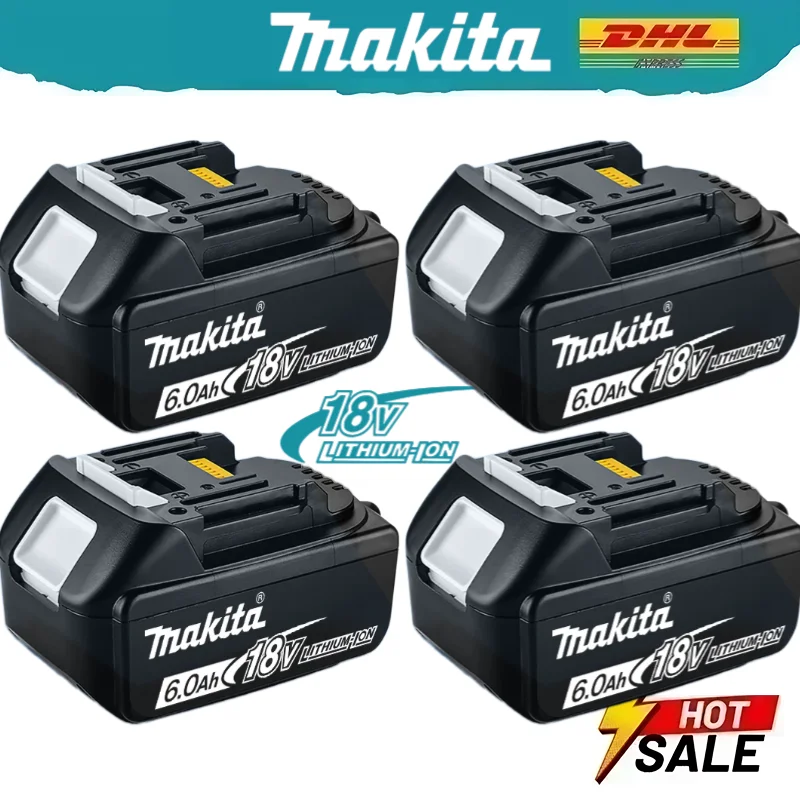

100% NEW Makita 18V Battery 6.0Ah Li-ion Replacing BL1830BL1840BL1850BL1860B LXT400 Battery Unit