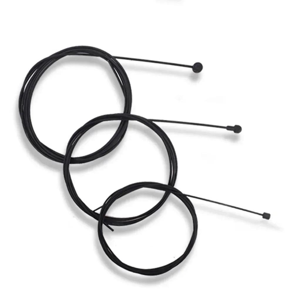 Mtb tef lon revestido cabo de mudança velocidade núcleo deraillleur linha freio fio interno ciclismo freio dianteiro traseiro acessórios da bicicleta estrada