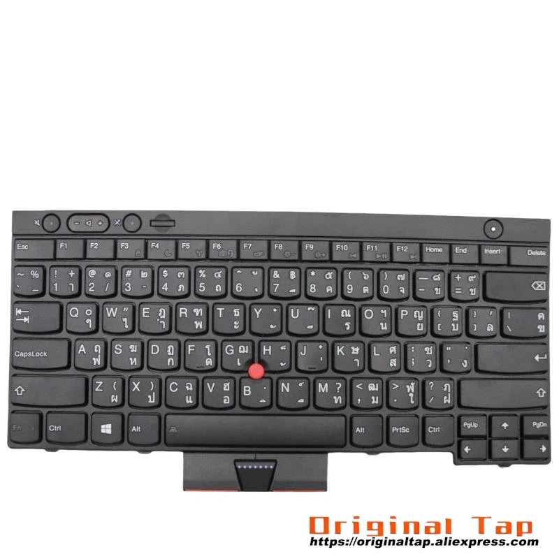 TH Thai Keyboard for Lenovo Thinkpad L430 L530 T430 T430s T530 W530 X230 X230t 04X1235 04X1349 04Y0524 04Y0599 04Y0636 04X1311