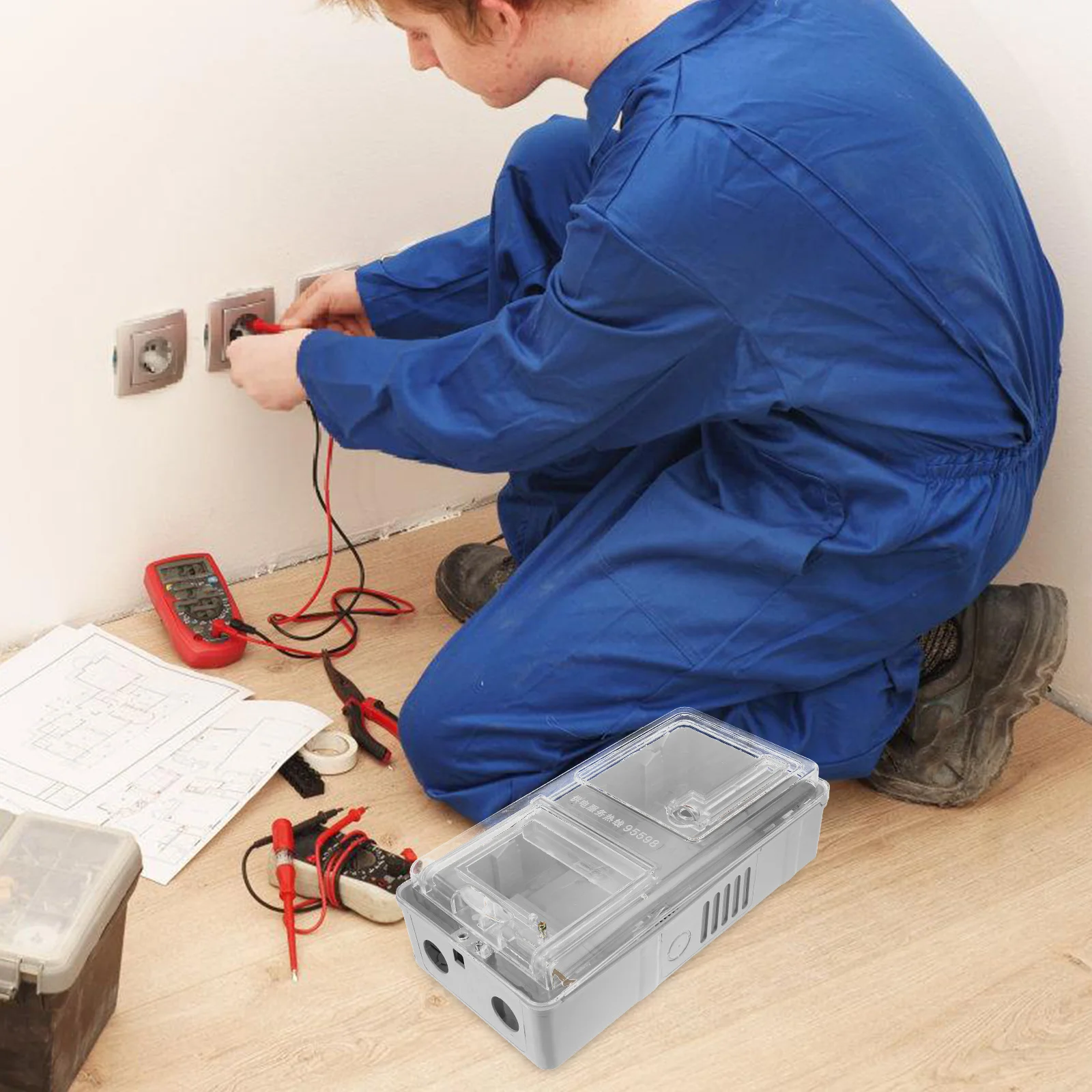 

Meter Box Electrical Boxes Distribution Case Energy for outside PC Protection Electricity Cases