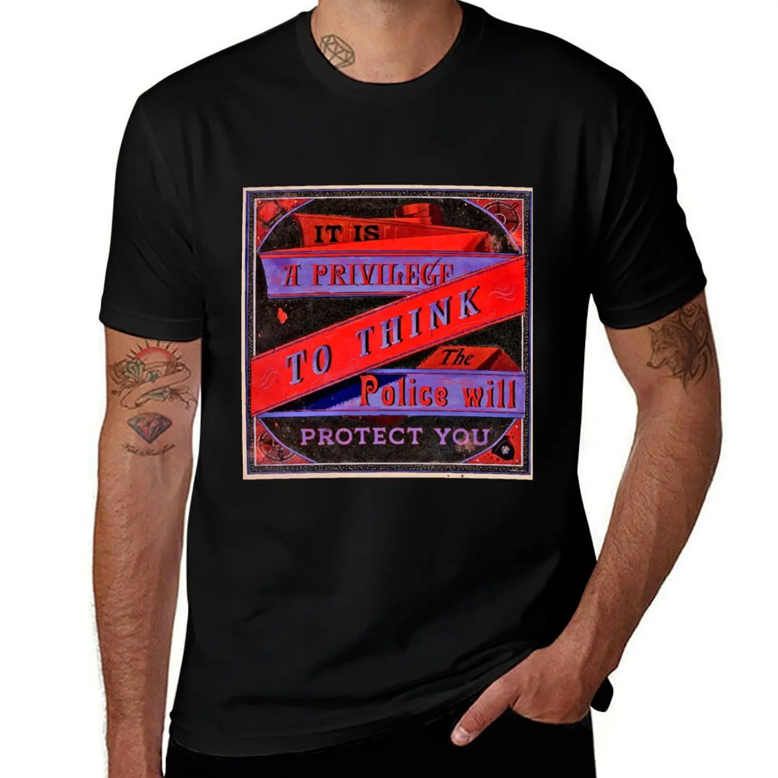 Police privilege – ACAB Poster T-Shirt Outdoor Sports Short Sleeve Top