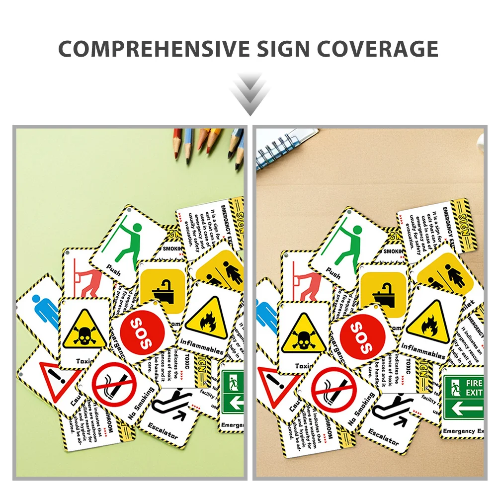 مجموعتان من بطاقات تعليم الأطفال، بطاقات فلاش للتعلم المبكر للأطفال، علامة شارع محمولة مقاومة للماء للتطوير المعرفي #4