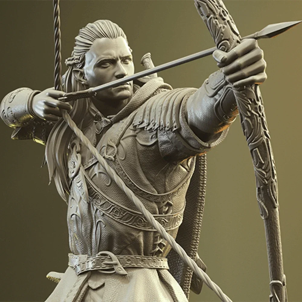 Legolas 135mm Resin Figure Model Kit 1/16 Scale Models Unpainted Kits Diy Toys Hobbies Plastic Model A252