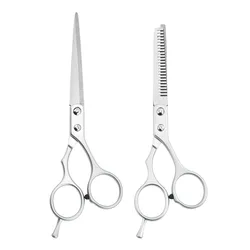 Stainless Steel Scissors for Hair Thinning and Cutting Clipper 6 inches Hairdressing Products Haircut Trim Hairs Cutting Barber