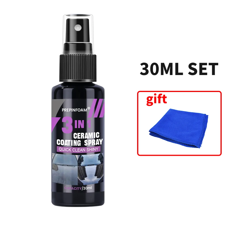 3-in-1 auto keramische nano coating vloeibare coating kristal hydrofobe laag polijstverf coatingmiddel polijst nano coatings P1