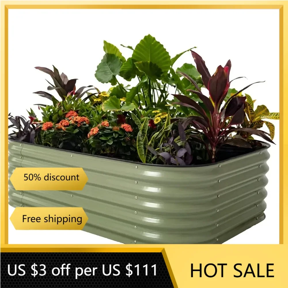 

Garden Raised Large Flowerpot Pots for Plants Flowerpots Supplies Home freight free