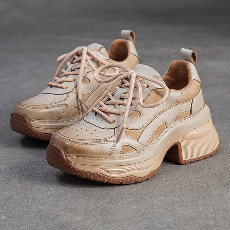 Women's AIYUQI Anti-Slip Thick-Soled Sneakers for Comfort