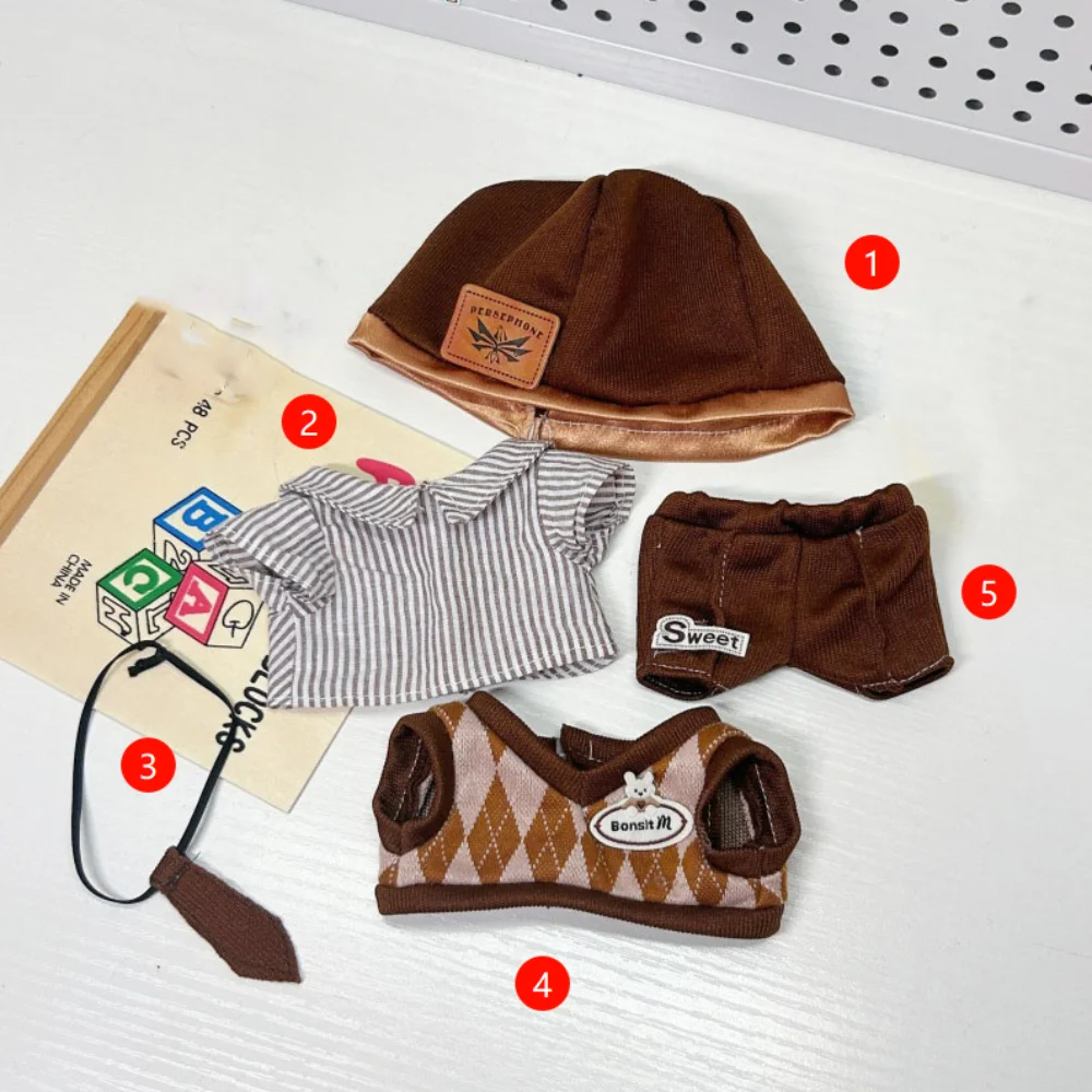 

Аксессуары, 20 см, хлопковая кукольная одежда, сменный комплект одежды для кукол, милый мини-кукольный костюм, подарок для детей