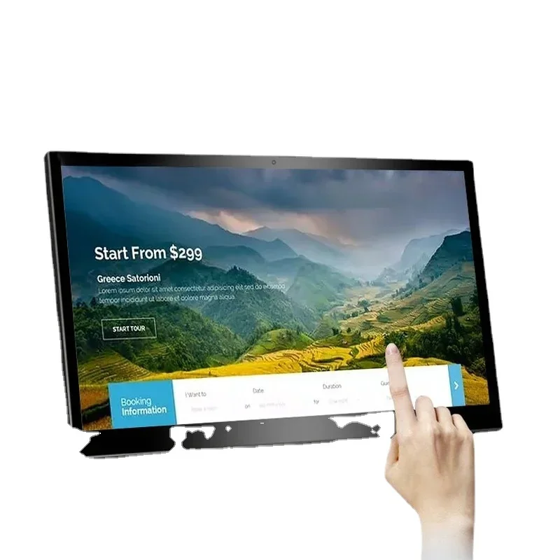 marketing display lamps indoor advertising lcd display High performance 10 inch tablet android commercial