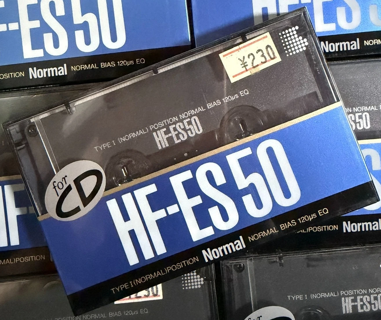 New and unopened blank tape for SONY HF-ES50