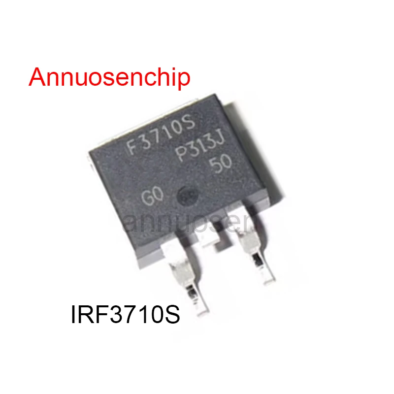10PCS/lot New and Original F3710S 3710S IRF3710SPBF MOSFET N-CH 100V 57A D2PAK TO-263 IRF3710S
