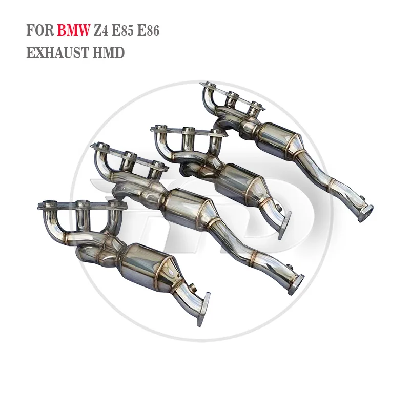 HMD Exclusieve maatwerk voor BMW Z4 E85 E86 Prestaties Uitlaatspruitstuk Header van hoge kwaliteit perfecte installatie