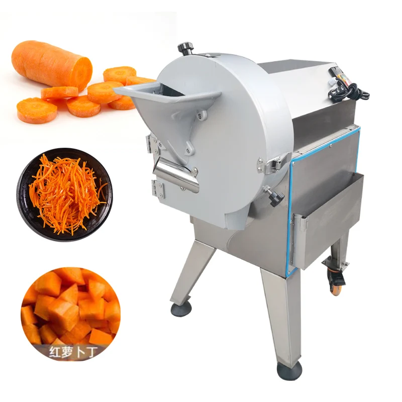 

Electric Food Vegetable Shredder Slicer Diced Cutting Machine For Cabbage Pepper Leek Celery Green Onion Vegetable Cutting Machi