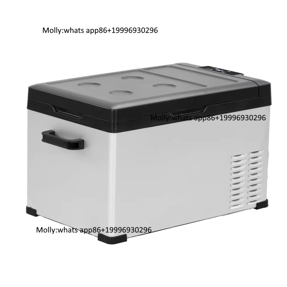C Series Portable 110v/12v Car Fridge Cooler Box 50L Mini Compressor Freezer Effective Cooling Heating Mode Plastic Material 24v