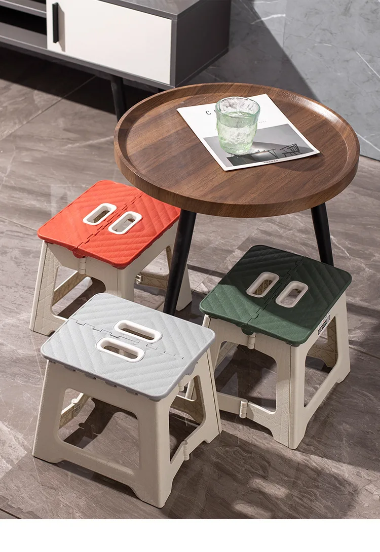 MUMUCC Kunststoff Verstärkter Klappstuhl, Tragbarer Outdoor-Campingstuhl, Strandklappstuhl, Familien- und Kinderstuhl – Detail 19