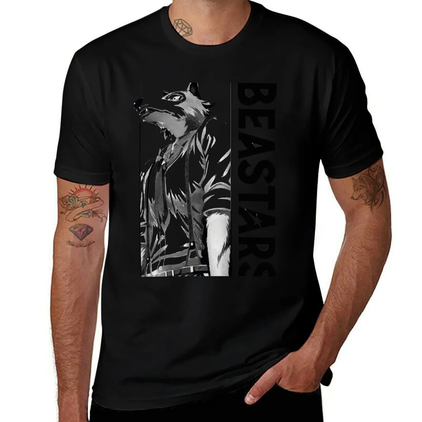 

Legoshi - Beastars T-Shirt printed t shirts for man man t shirts for men man t shirts for men casual T-Shirt