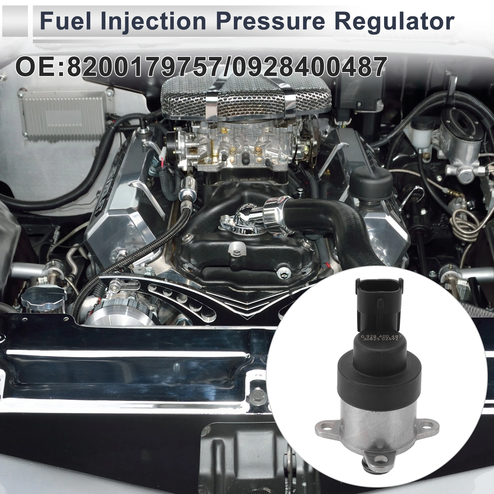 

Регулятор давления топлива UXCELL для Renault Megane 2003-2009, номер 8200179757, металл, 1 шт.