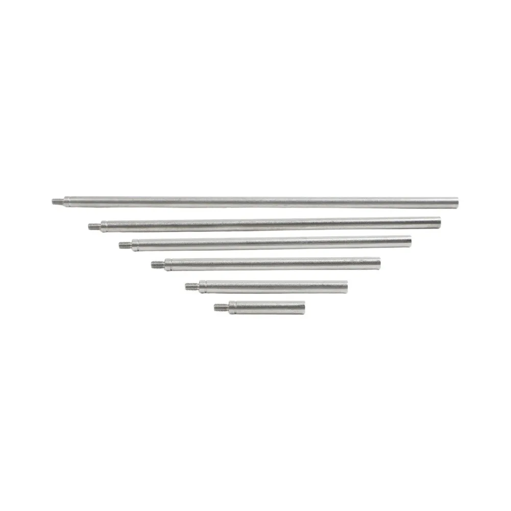 6pc For dial Indicator Extension Rod Set with Standardized M2.5 Thread for Accurate Depth Gauging Applications