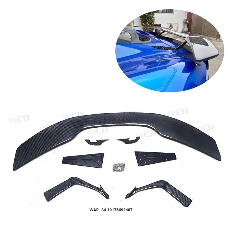 

Novite Style V Real Carbon Fiber Rear Spoiler Rear Wing forMcLaren 540C 570S 570GT 2015-2018