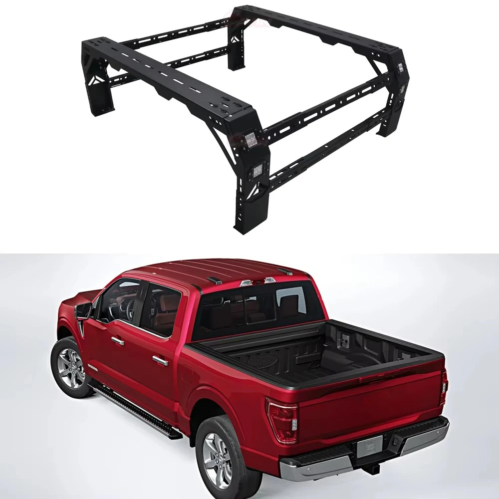 

New Design Pickup Universal Adjustable Truck Bed Rack Roofrack for 2023-2025 Tundra
