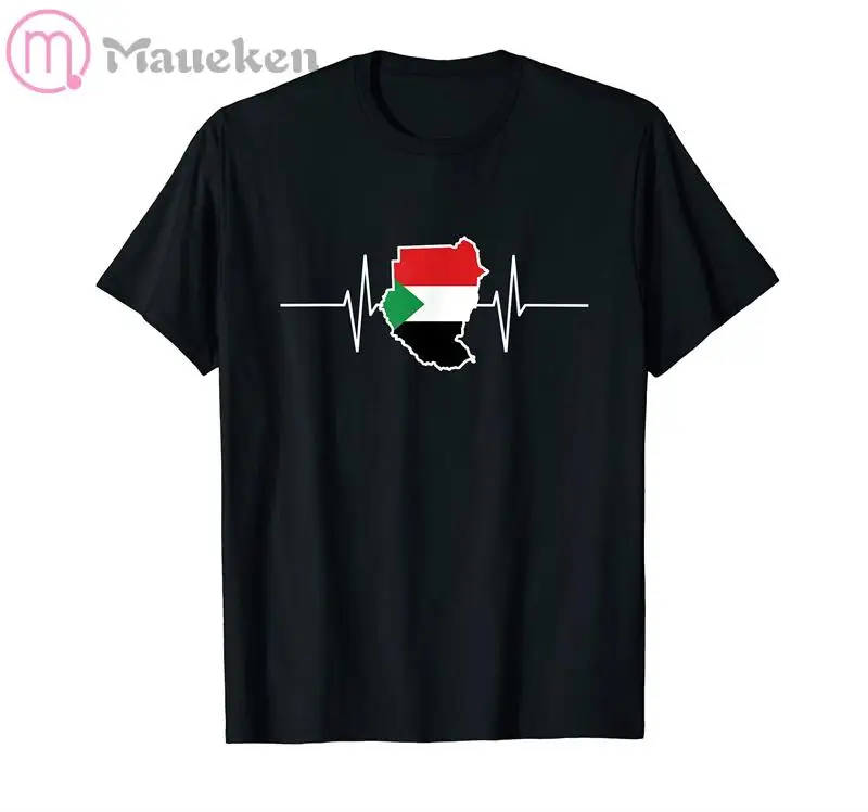 2022 North Sudan Sudanese Mens T Shirt Nation Team Tshirt 100% Cotton t-shirt Clothing Tees Country SDN Islam