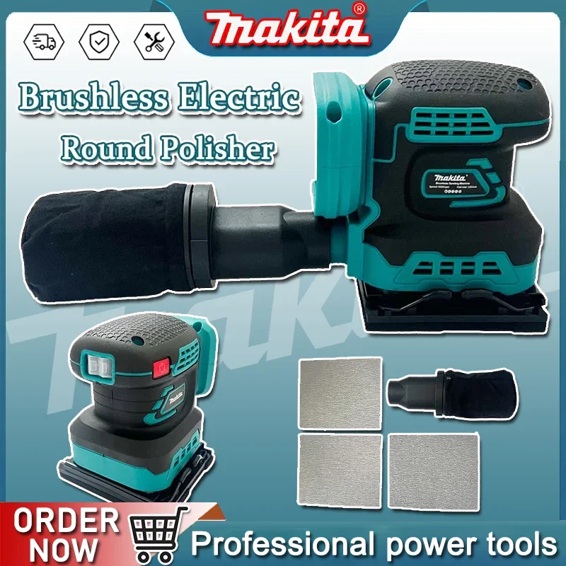 makita-ponceuse-sans-fil-machine-a-papier-de-verre-au-lithium-poncage-portatif-meubles-machine-de-polissage-plate-adapte-a-la-batterie-makita-18v
